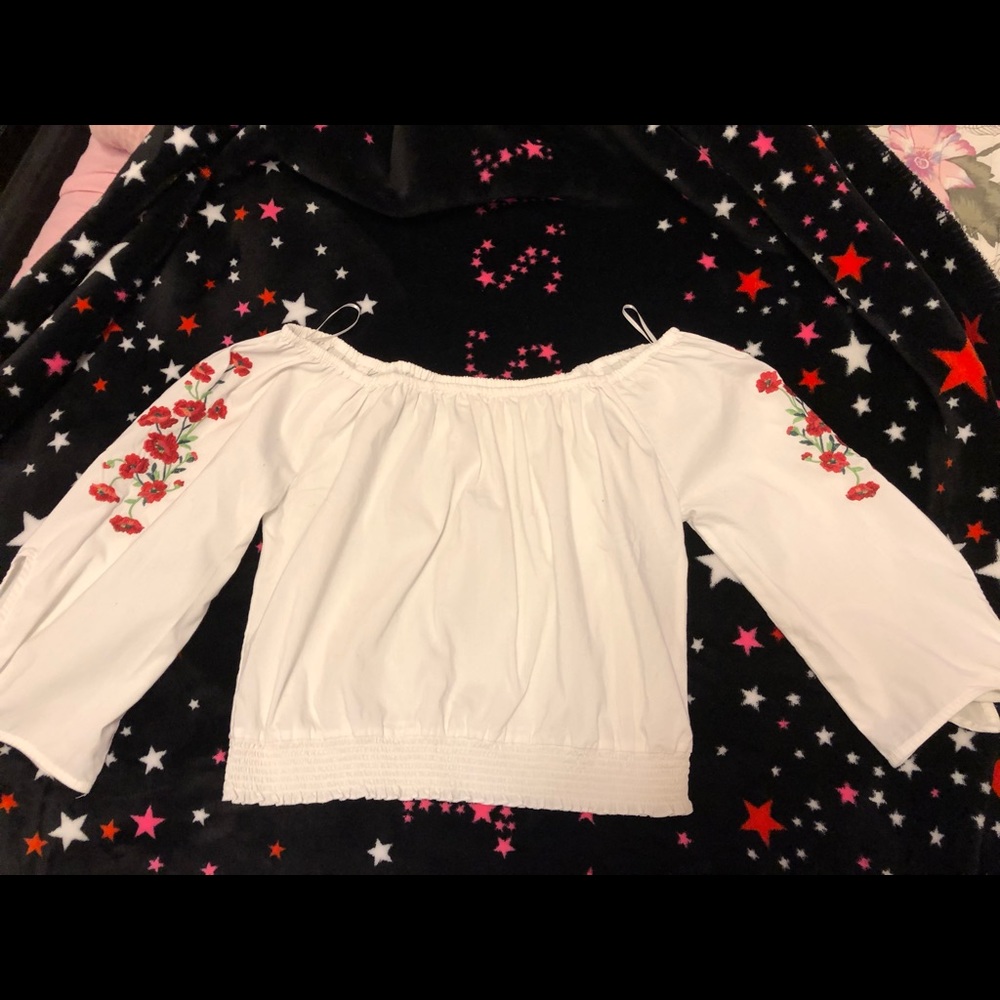 Off the shoulder top